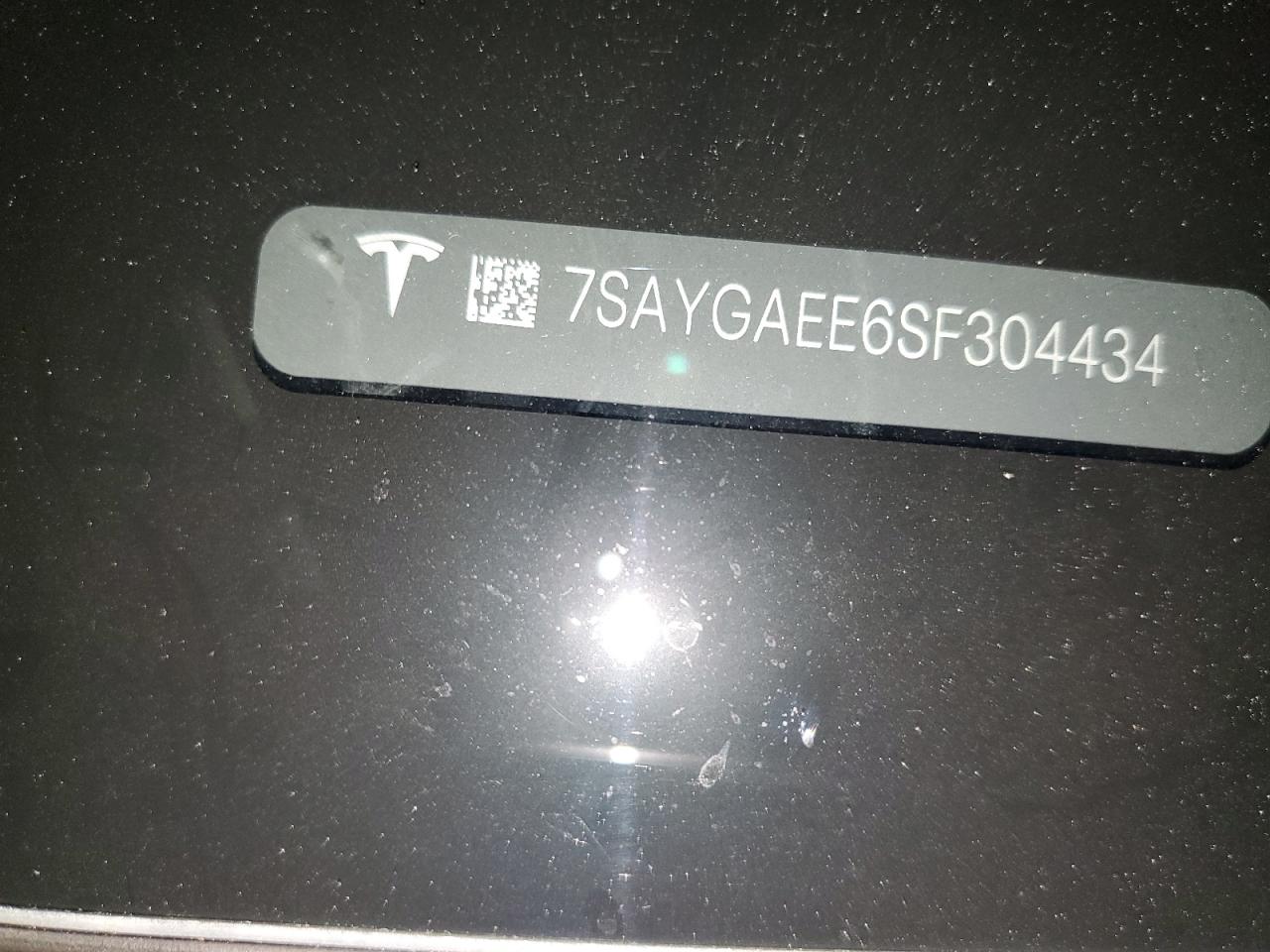 7SAYGAEE6SF304434 2025 Tesla Model Y