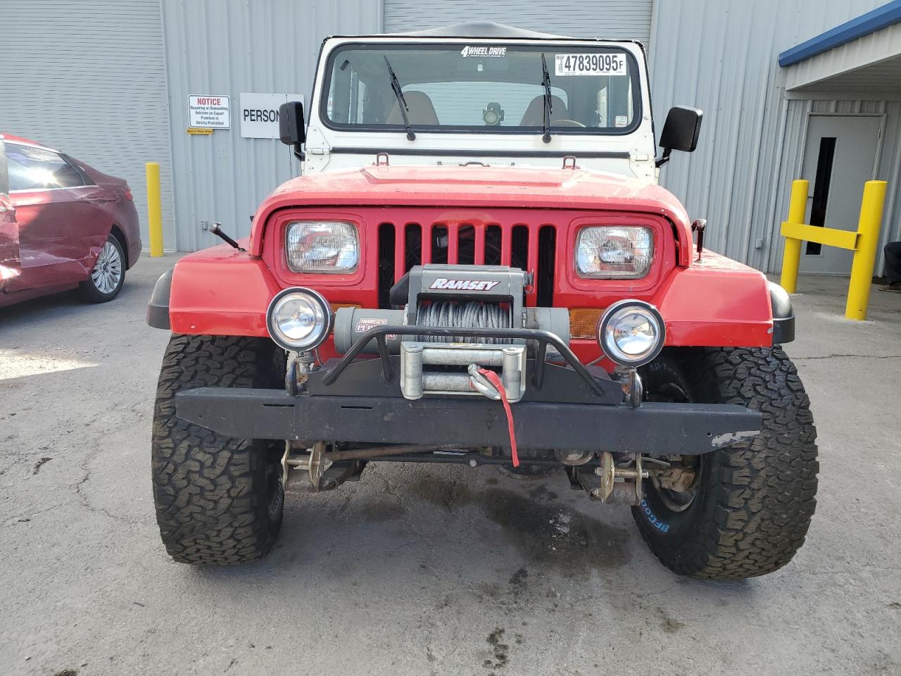 1987 Jeep Wrangler VIN: 2BCCV81J8HB533133 Lot: 47839095