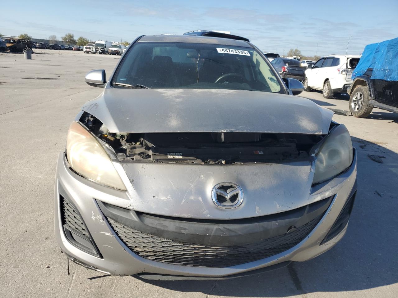 2011 Mazda 3 I VIN: JM1BL1VF9B1407296 Lot: 48743395