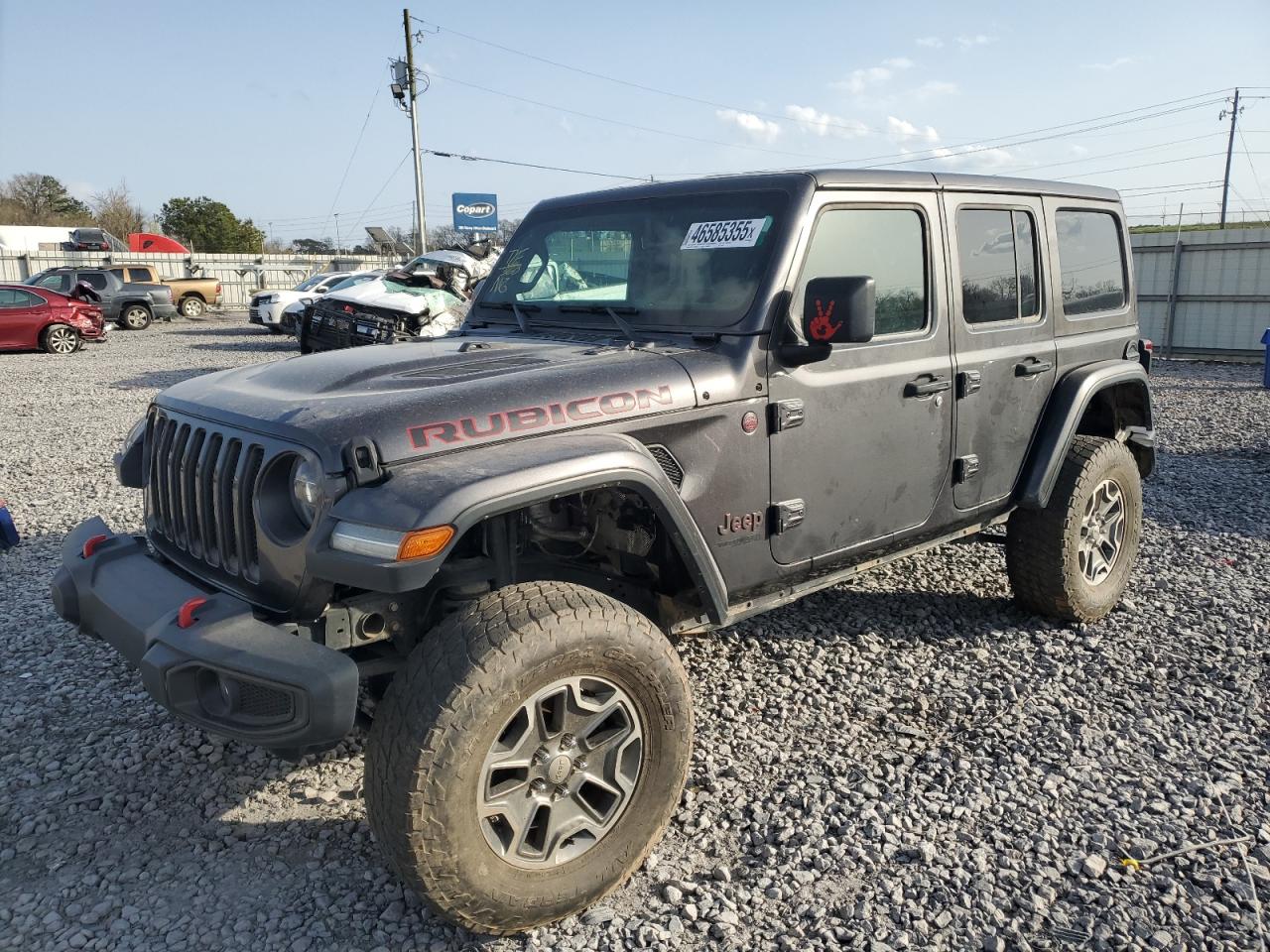 2020 Jeep Wrangler Unlimited Rubicon VIN: 1C4HJXFN3LW342670 Lot: 46585355