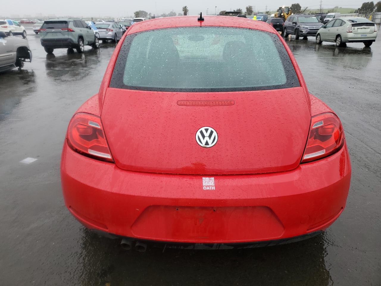 2014 Volkswagen Beetle VIN: 3VWFP7AT6EM606606 Lot: 47780235