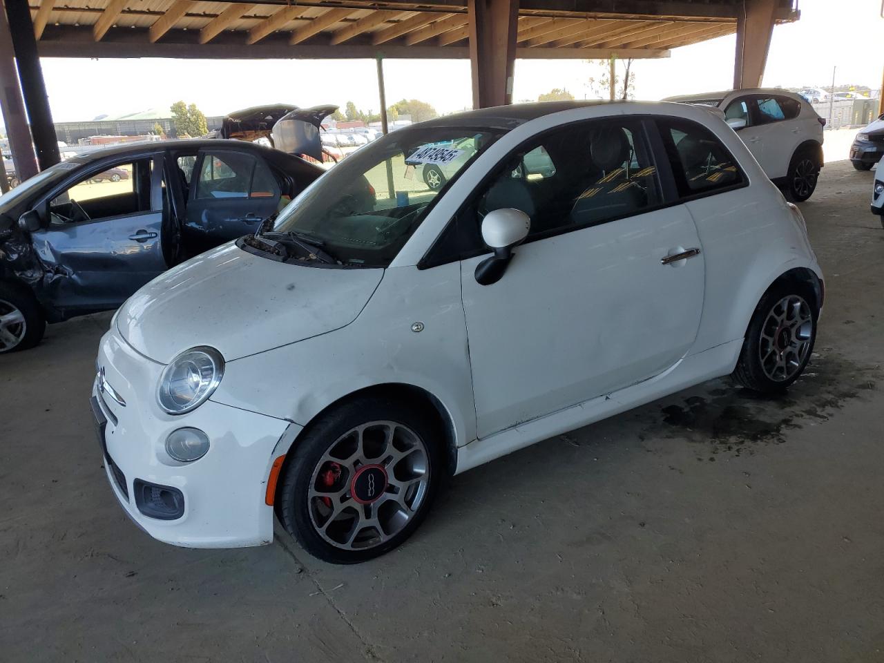 2012 Fiat 500 Sport VIN: 3C3CFFBR2CT213182 Lot: 48749545