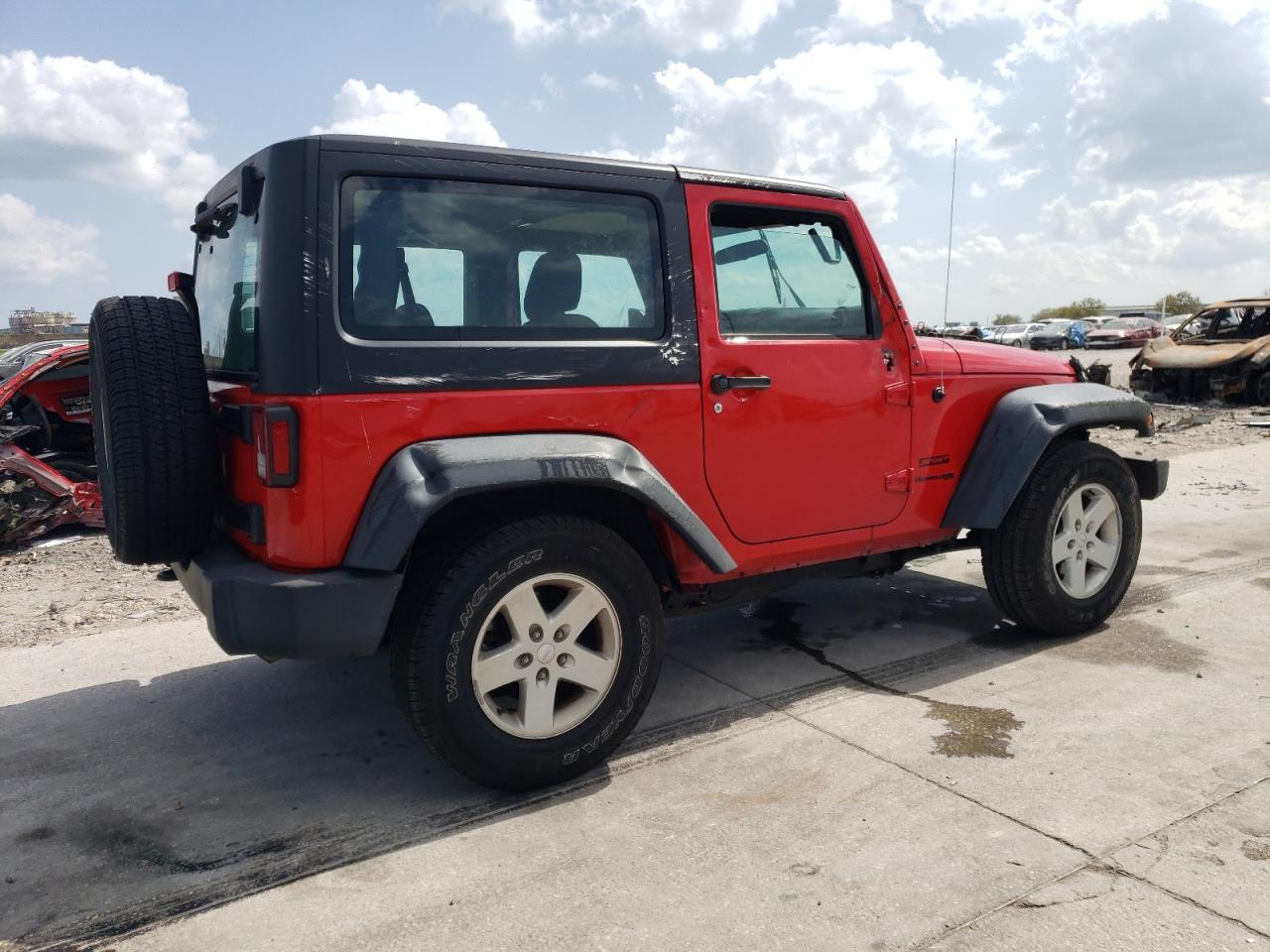 2018 Jeep Wrangler Sport VIN: 1C4GJWAG2JL922408 Lot: 49140425