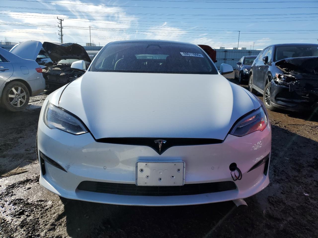 2022 Tesla Model S VIN: 5YJSA1E51NF470627 Lot: 48011095