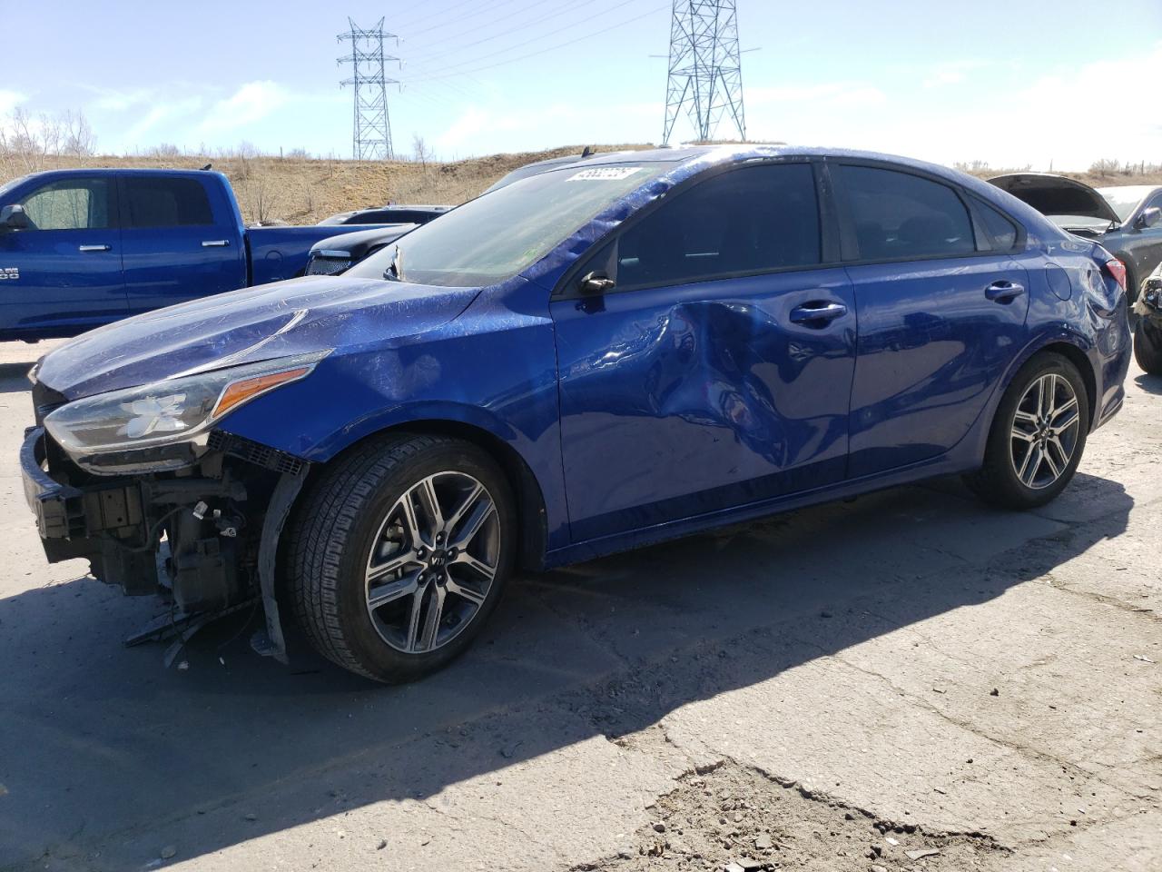 2019 Kia Forte Gt Line VIN: 3KPF34AD8KE050441 Lot: 48632725