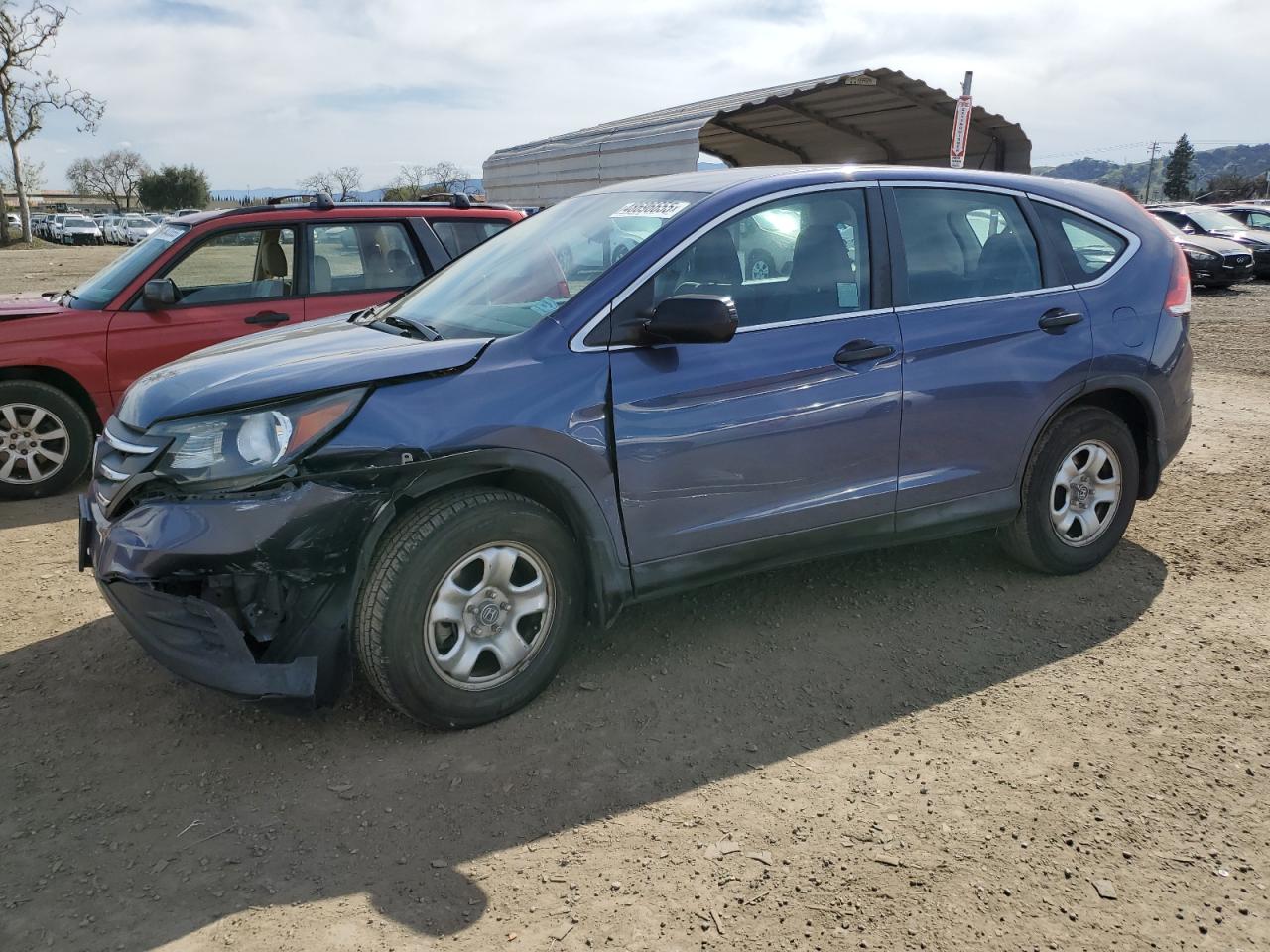 2014 Honda Cr-V Lx VIN: 2HKRM3H34EH550341 Lot: 48696655