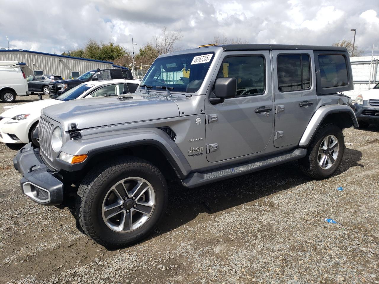 2021 Jeep Wrangler Unlimited Sahara VIN: 1C4HJXEN3MW622284 Lot: 49167355