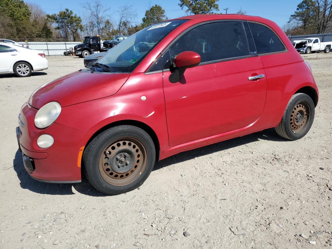 2012 Fiat 500 Pop VIN: 3C3CFFDR9CT381480 Lot: 48307505