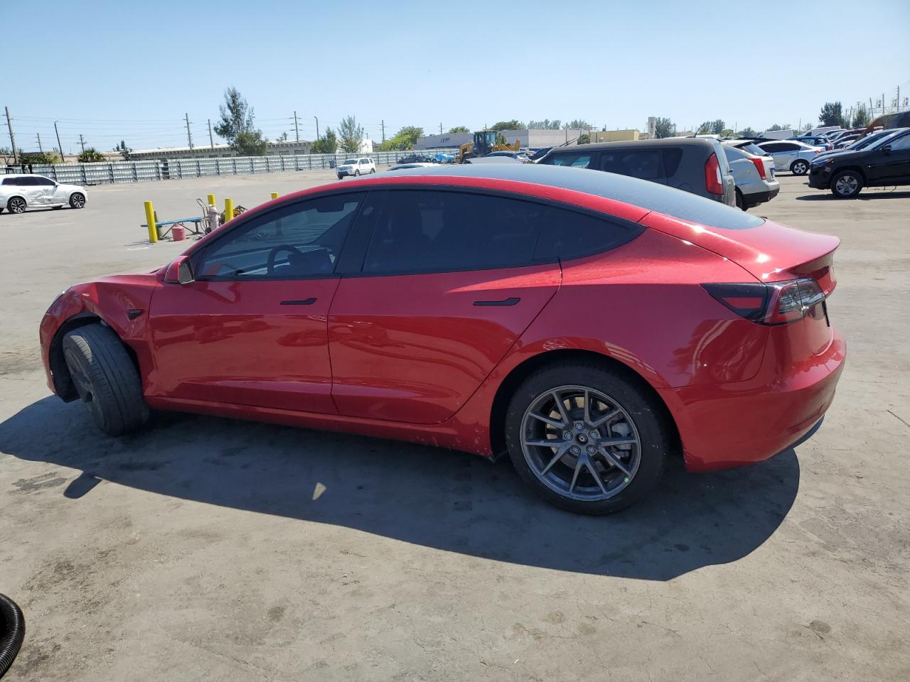 2022 Tesla Model 3 VIN: 5YJ3E1EBXNF124896 Lot: 48884795