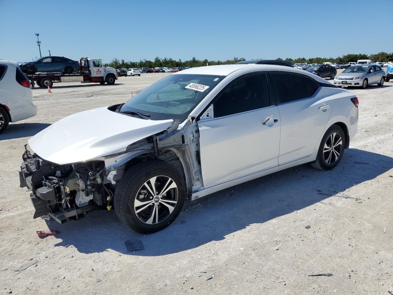 2020 Nissan Sentra Sv VIN: 3N1AB8CV3LY274861 Lot: 48566225