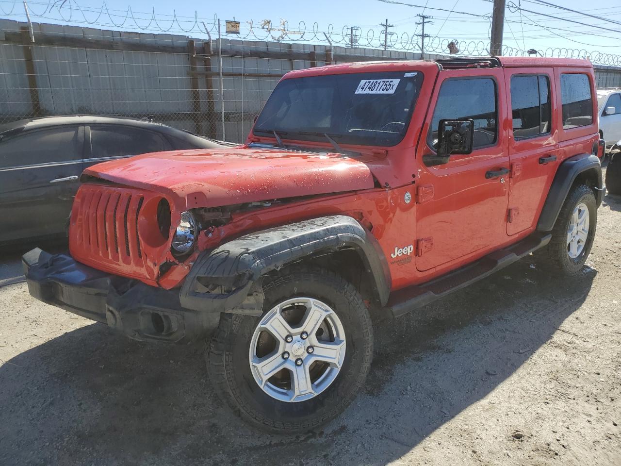 2020 Jeep Wrangler Unlimited Sport VIN: 1C4HJXDN2LW279810 Lot: 47481755