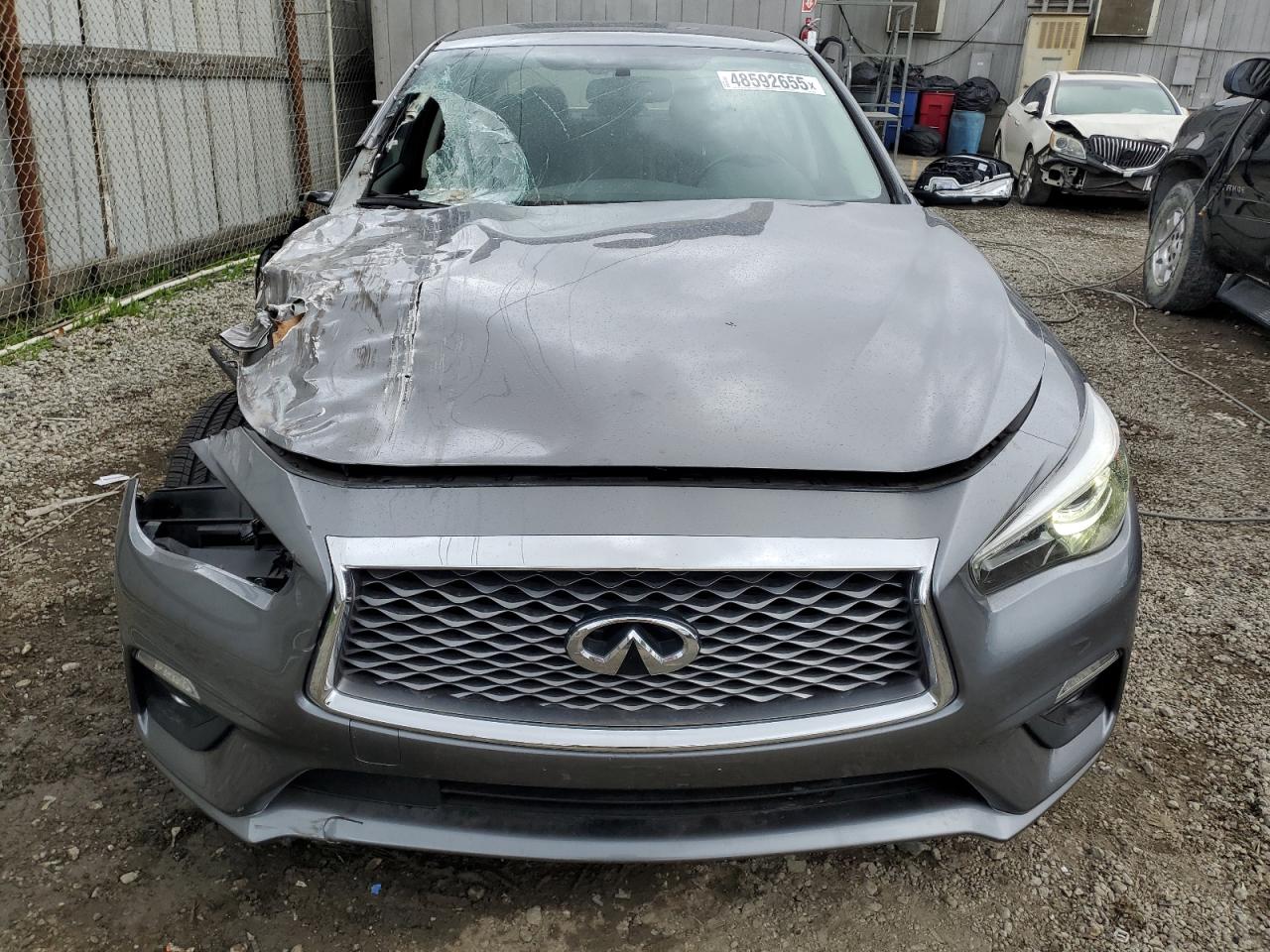 2021 Infiniti Q50 Pure VIN: JN1EV7AP1MM704558 Lot: 48592655