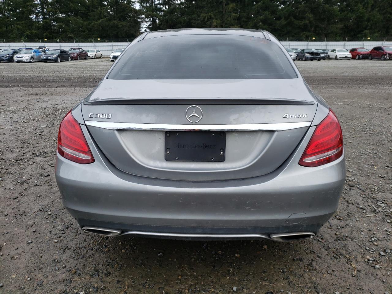 2015 Mercedes-Benz C 300 4Matic VIN: 55SWF4KB8FU052693 Lot: 48586805