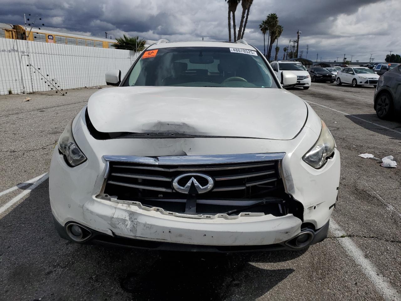 2012 Infiniti Fx35 VIN: JN8AS1MU2CM122622 Lot: 48078525