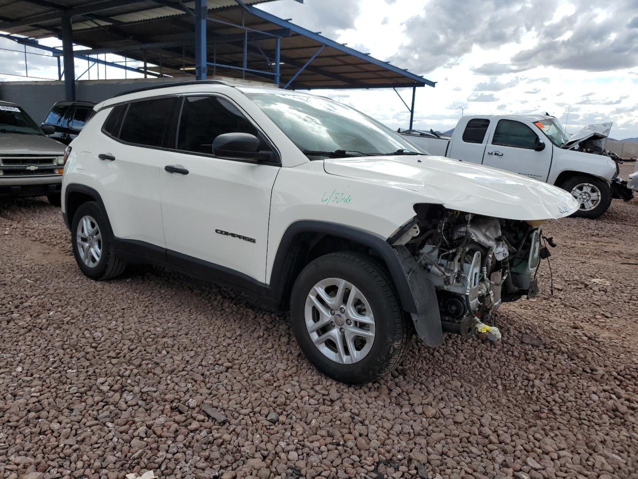 2019 Jeep Compass Sport VIN: 3C4NJCAB1KT736844 Lot: 48879295