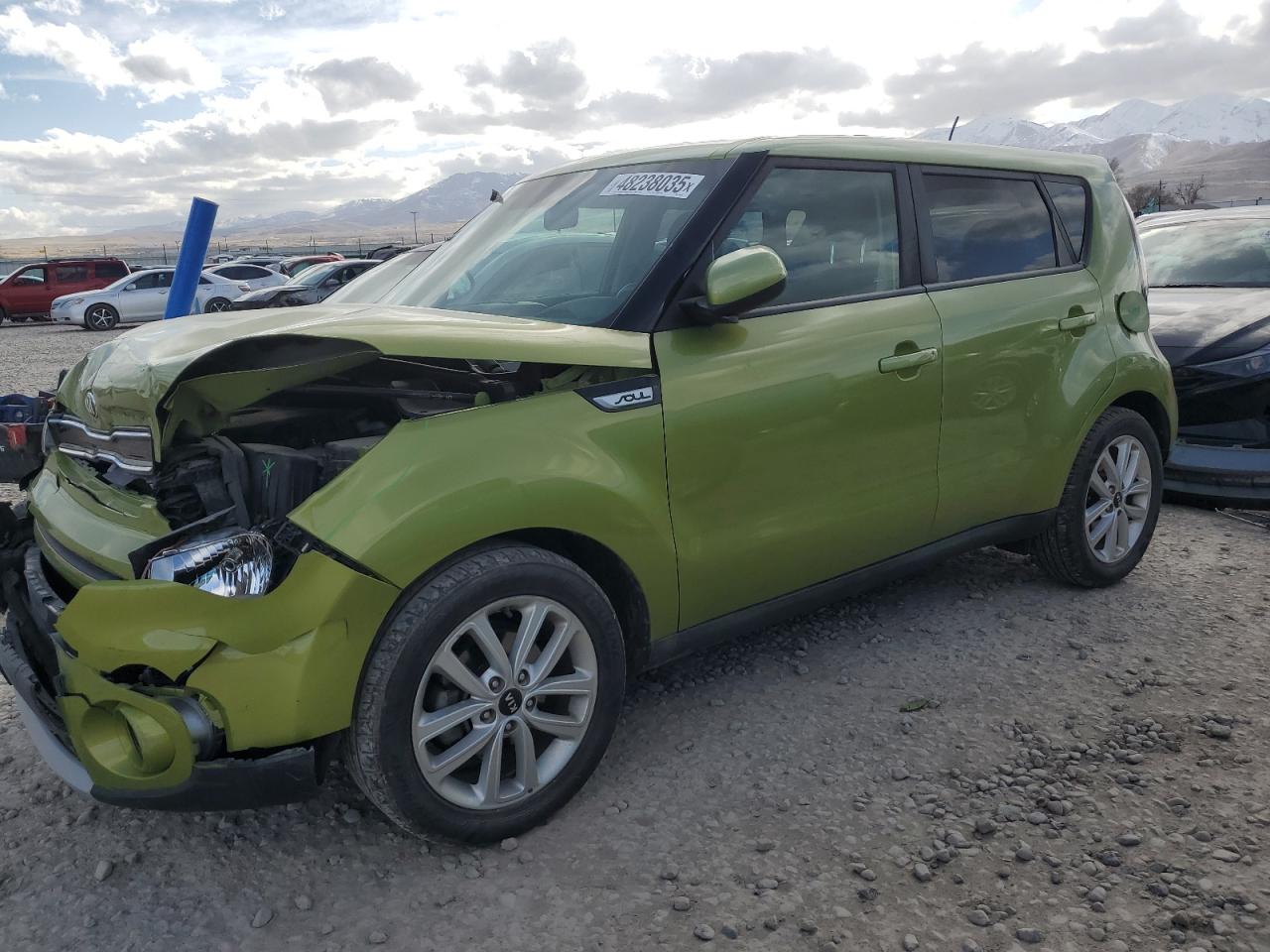 2019 Kia Soul + VIN: KNDJP3A54K7910384 Lot: 48238035