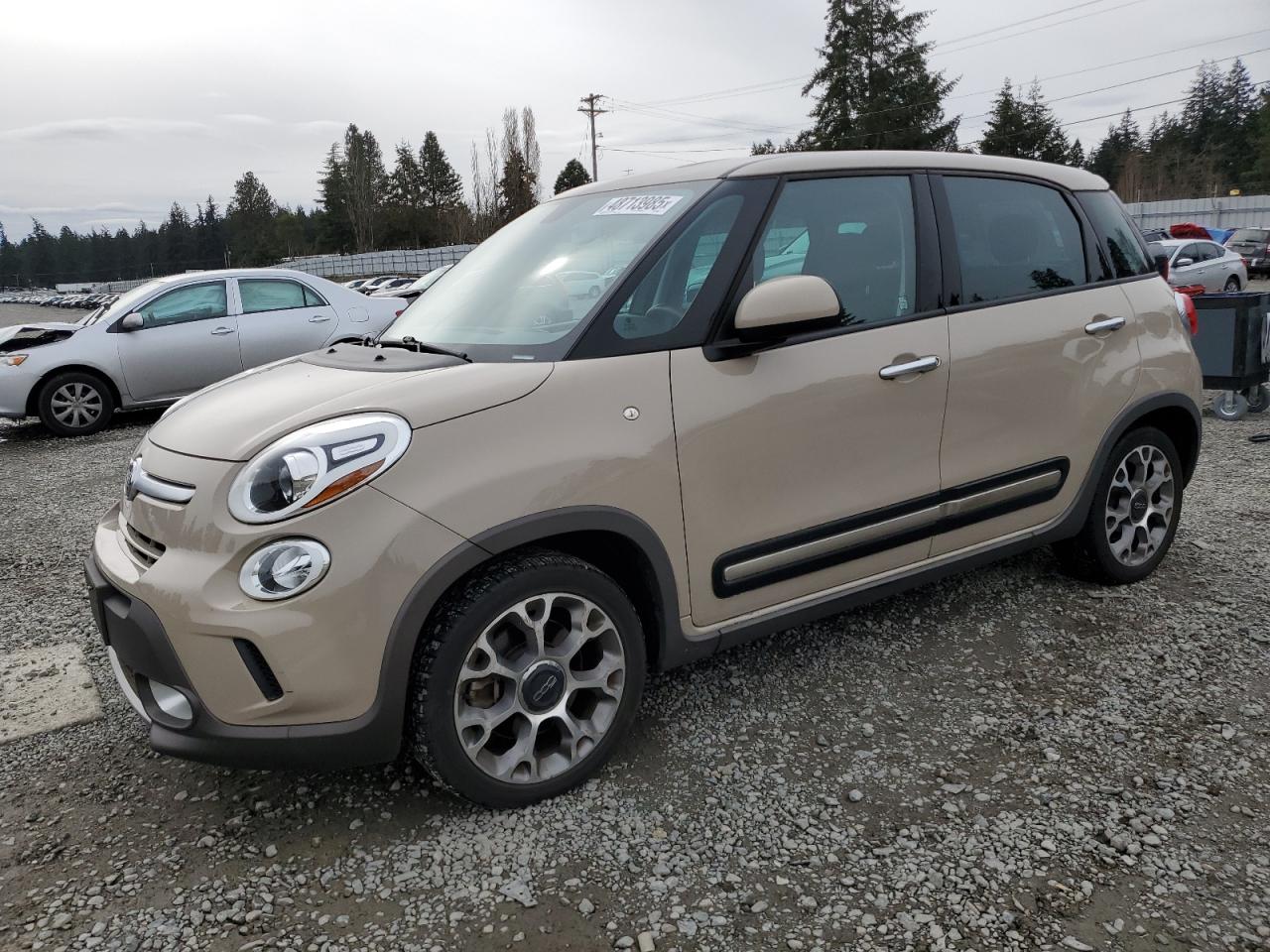 2014 Fiat 500L Trekking VIN: ZFBCFADH3EZ018502 Lot: 48713985