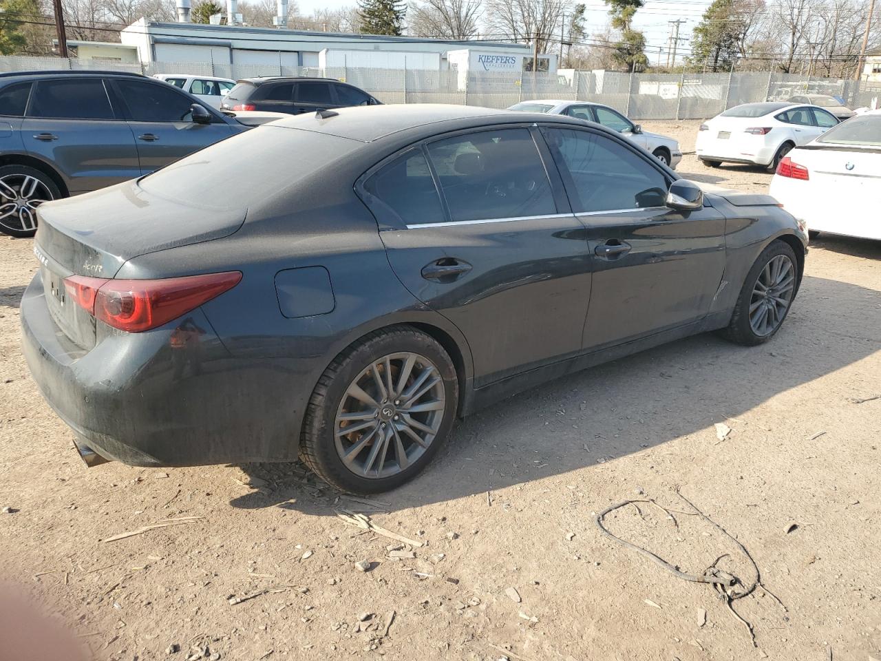 2020 Infiniti Q50 Red Sport 400 VIN: JN1FV7AR9LM660491 Lot: 48175725