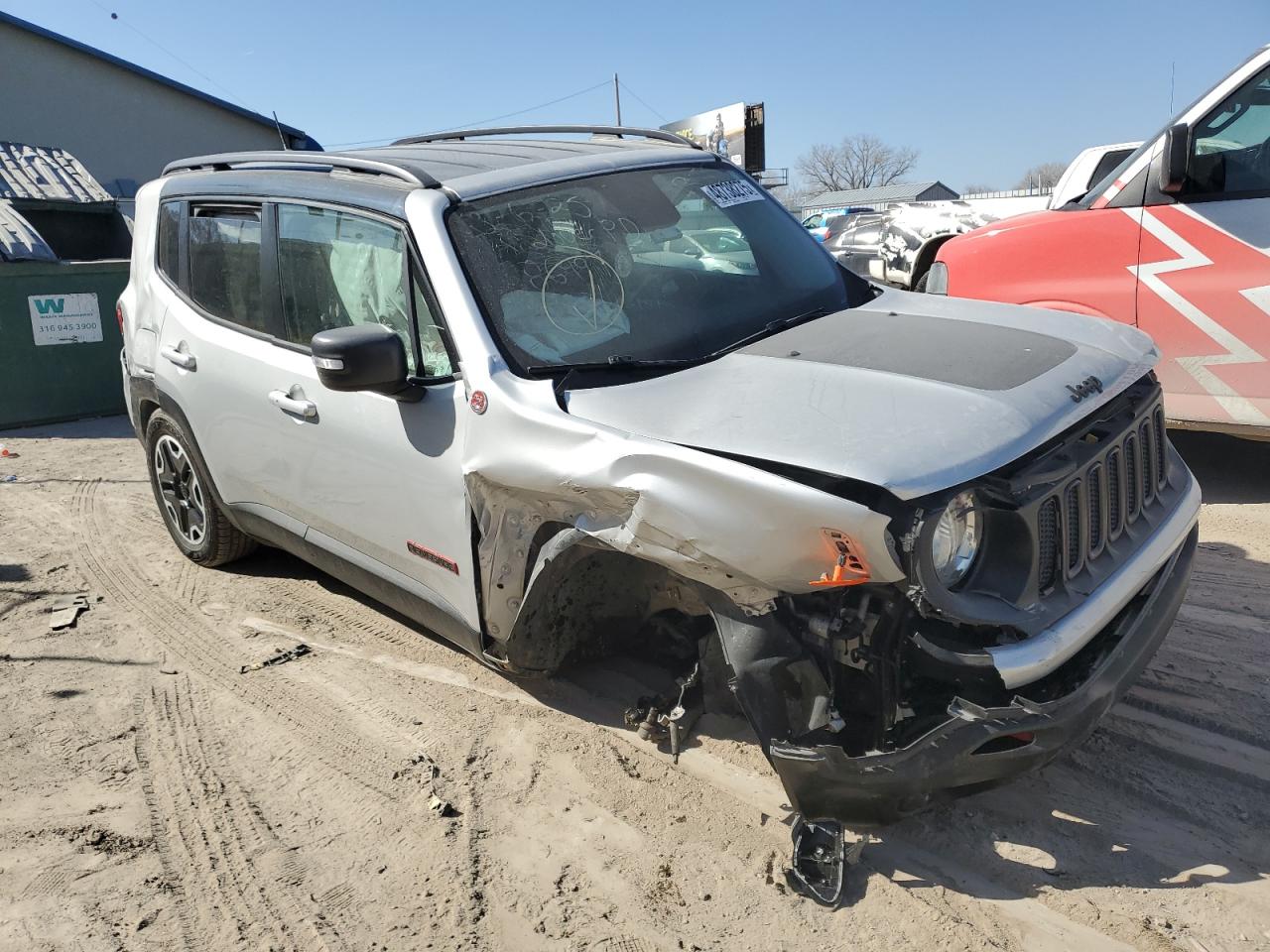 2015 Jeep Renegade Trailhawk VIN: ZACCJBCT8FPB28355 Lot: 48738275