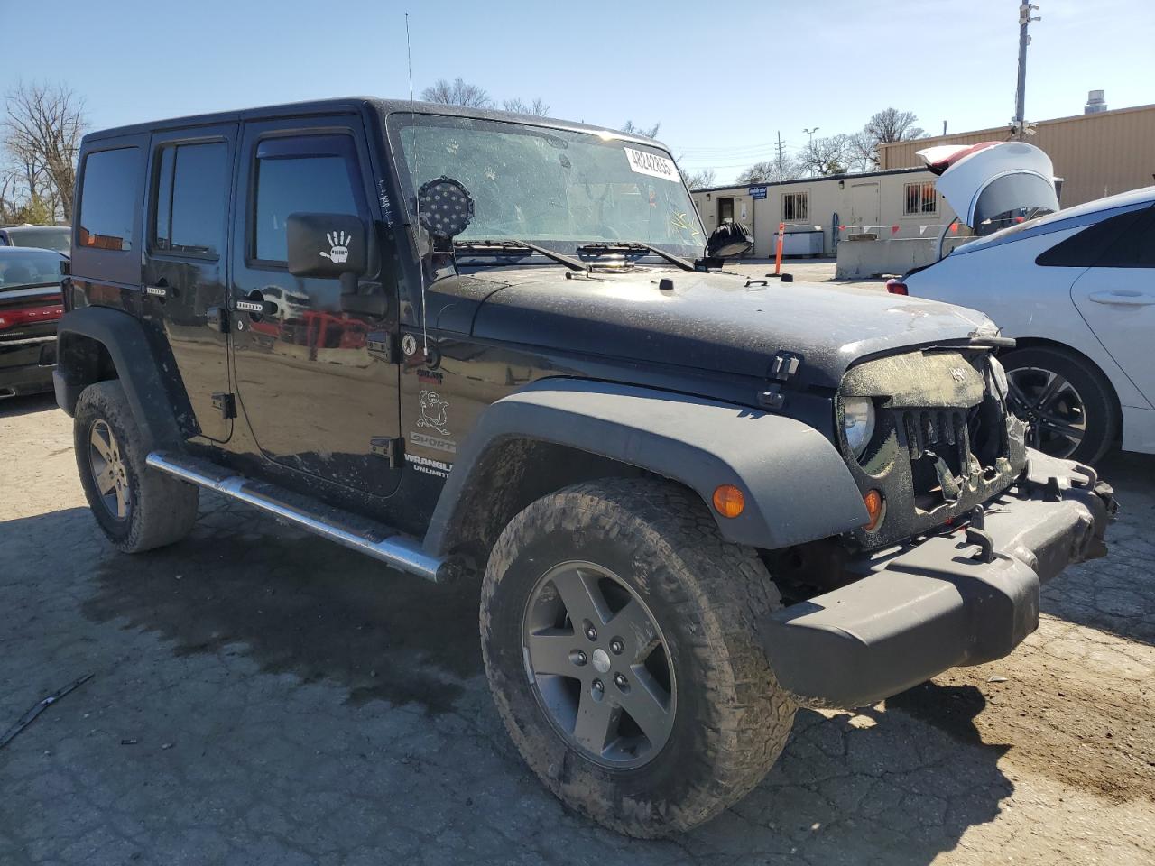 1C4BJWDG4DL600346 2013 Jeep Wrangler Unlimited Sport