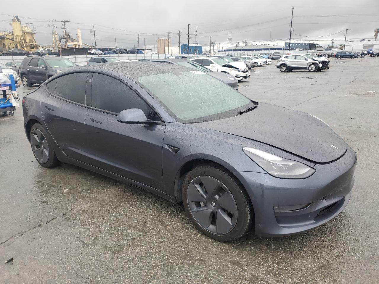 2022 Tesla Model 3 VIN: 5YJ3E1EBXNF206787 Lot: 49070325