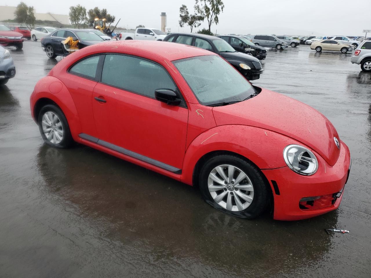 2014 Volkswagen Beetle VIN: 3VWFP7AT6EM606606 Lot: 47780235