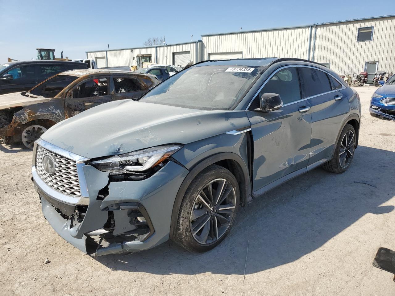 2023 Infiniti Qx55 Essential VIN: 3PCAJ5KR7PF115801 Lot: 48734335