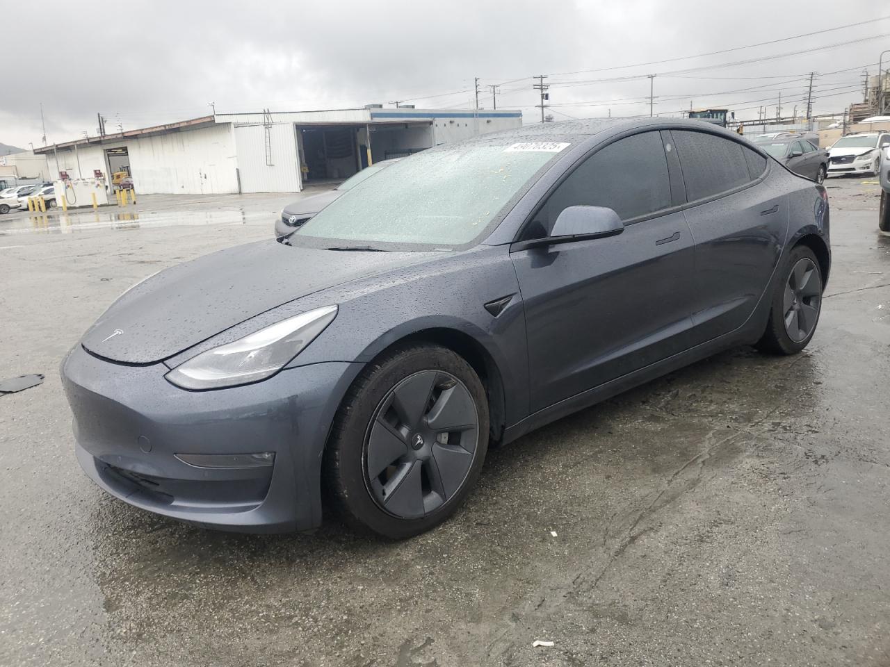 2022 Tesla Model 3 VIN: 5YJ3E1EBXNF206787 Lot: 49070325