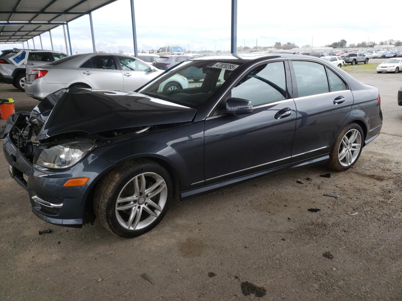 2014 Mercedes-Benz C 250 VIN: WDDGF4HB0ER310412 Lot: 47820285