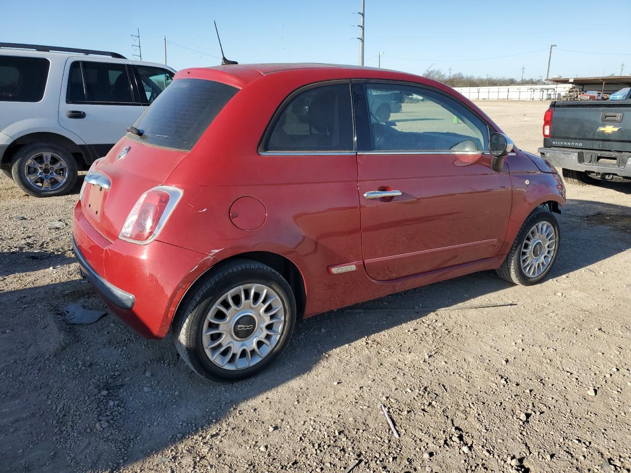 2012 Fiat 500 Lounge VIN: 3C3CFFCR8CT117989 Lot: 48522935