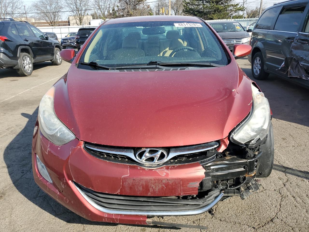 2013 Hyundai Elantra Gls VIN: 5NPDH4AE0DH224986 Lot: 48313285