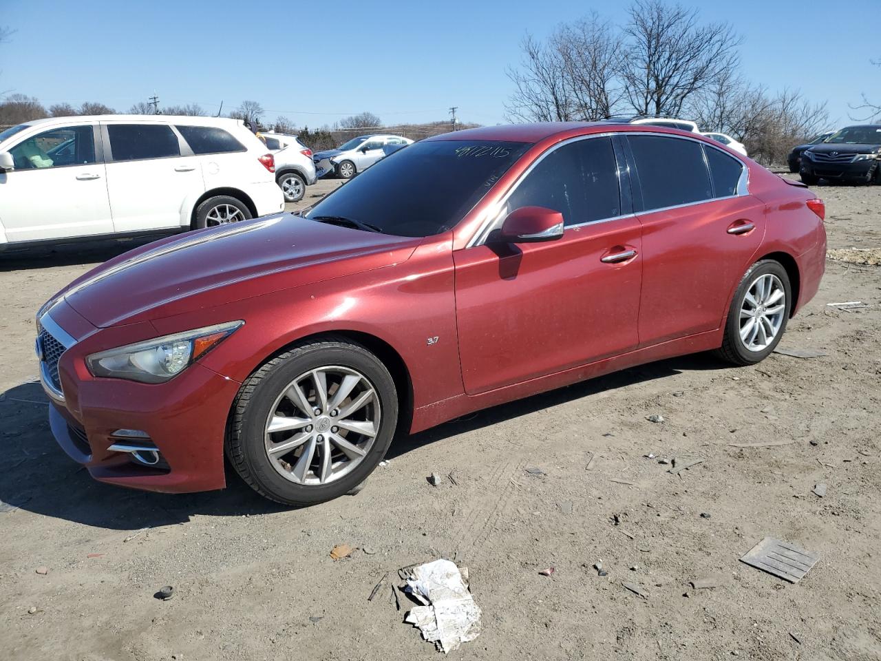 2015 Infiniti Q50 Base VIN: JN1BV7APXFM337021 Lot: 48172115