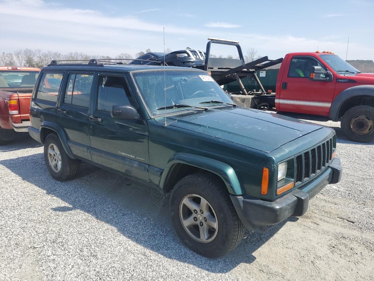 1J4FF48S71L574658 2001 Jeep Cherokee Sport