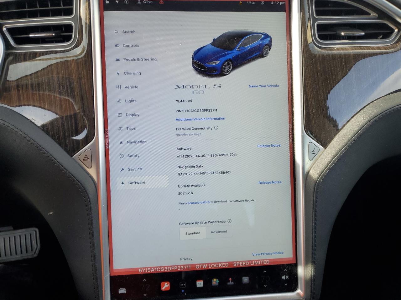 5YJSA1CG3DFP23711 2013 Tesla Model S