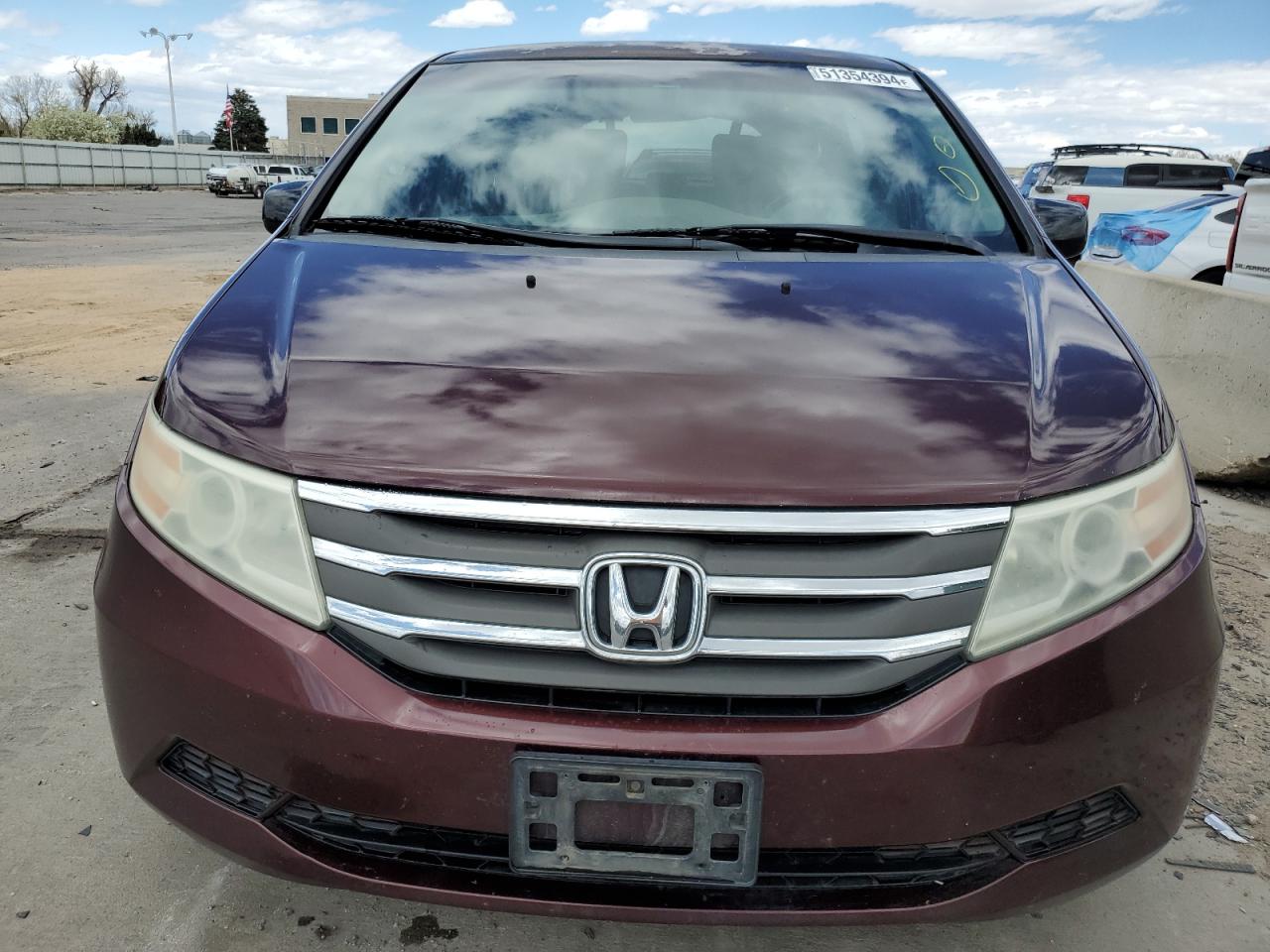 2011 Honda Odyssey Ex VIN: 5FNRL5H43BB086492 Lot: 51354394