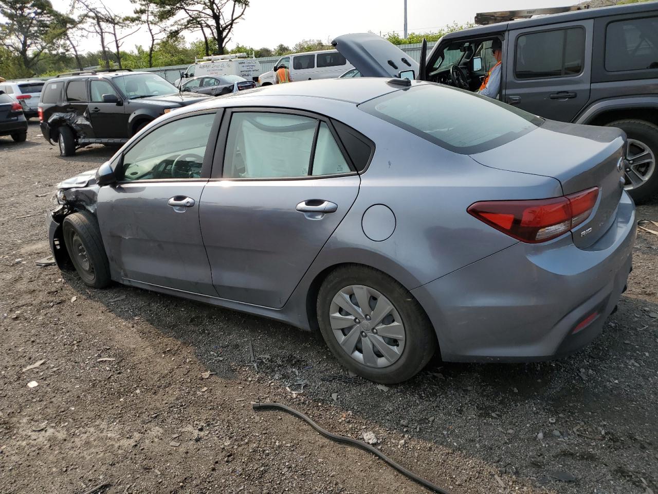 2020 Kia Rio Lx VIN: 3KPA24AD8LE349815 Lot: 74209384