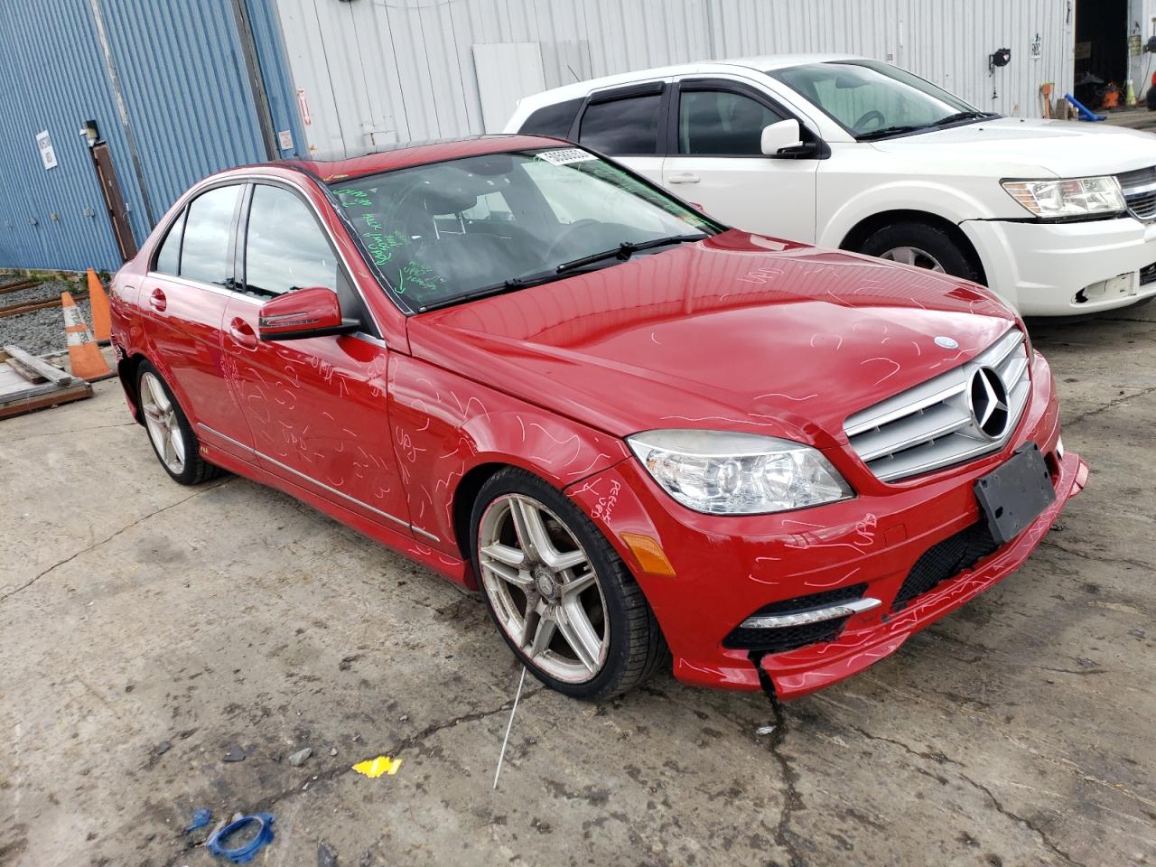 2011 Mercedes-Benz C 300 4Matic VIN: WDDGF8BB4BR159571 Lot: 50586353