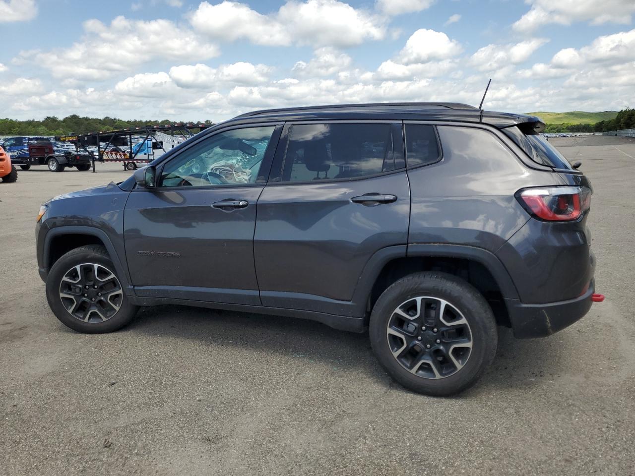 2020 Jeep Compass Trailhawk VIN: 3C4NJDDB1LT189318 Lot: 55113334