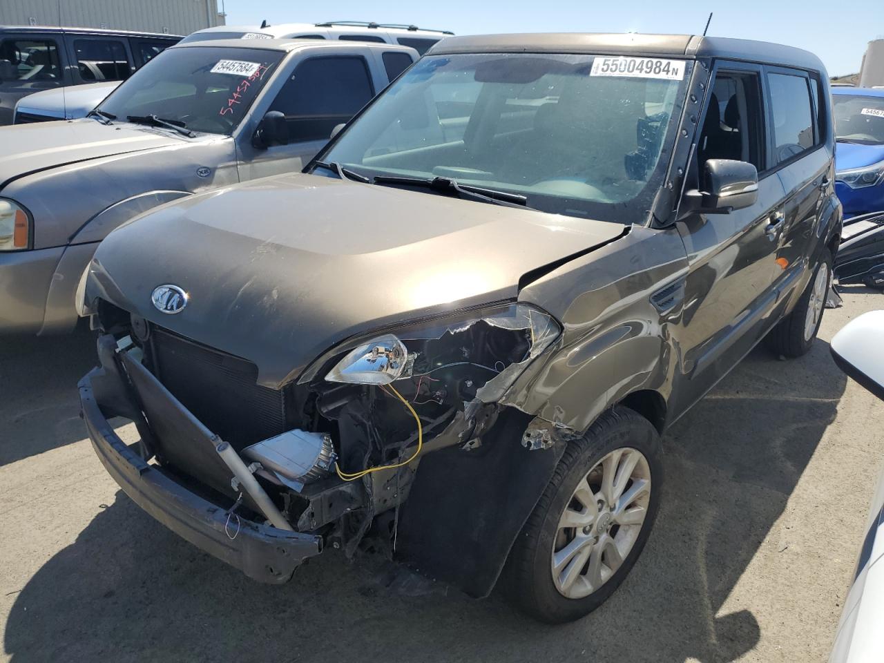 2012 Kia Soul + VIN: KNDJT2A61C7467210 Lot: 55004984