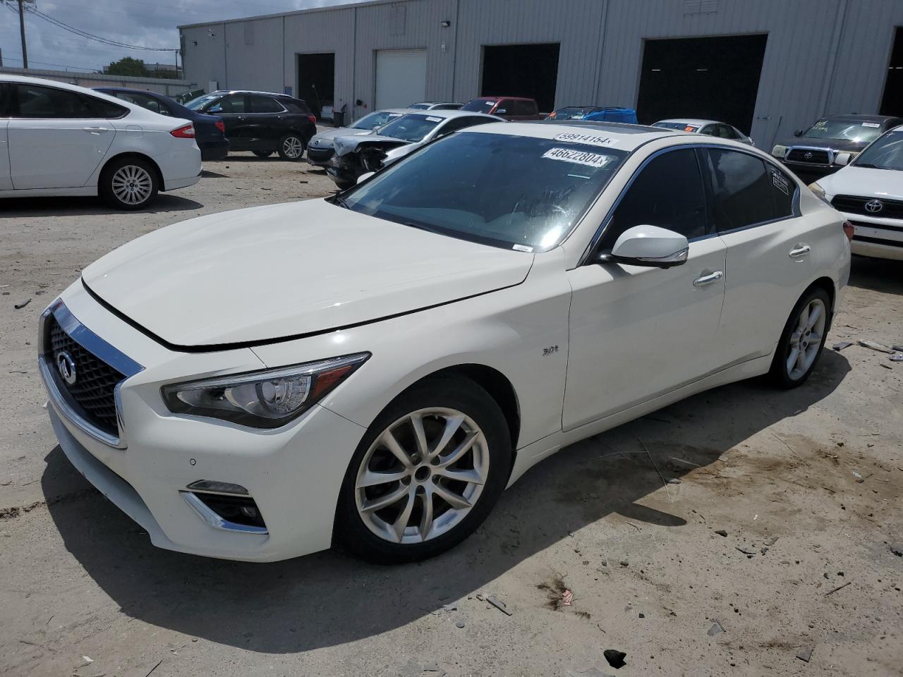 2018 Infiniti Q50 Luxe VIN: JN1EV7AP8JM360061 Lot: 59914154