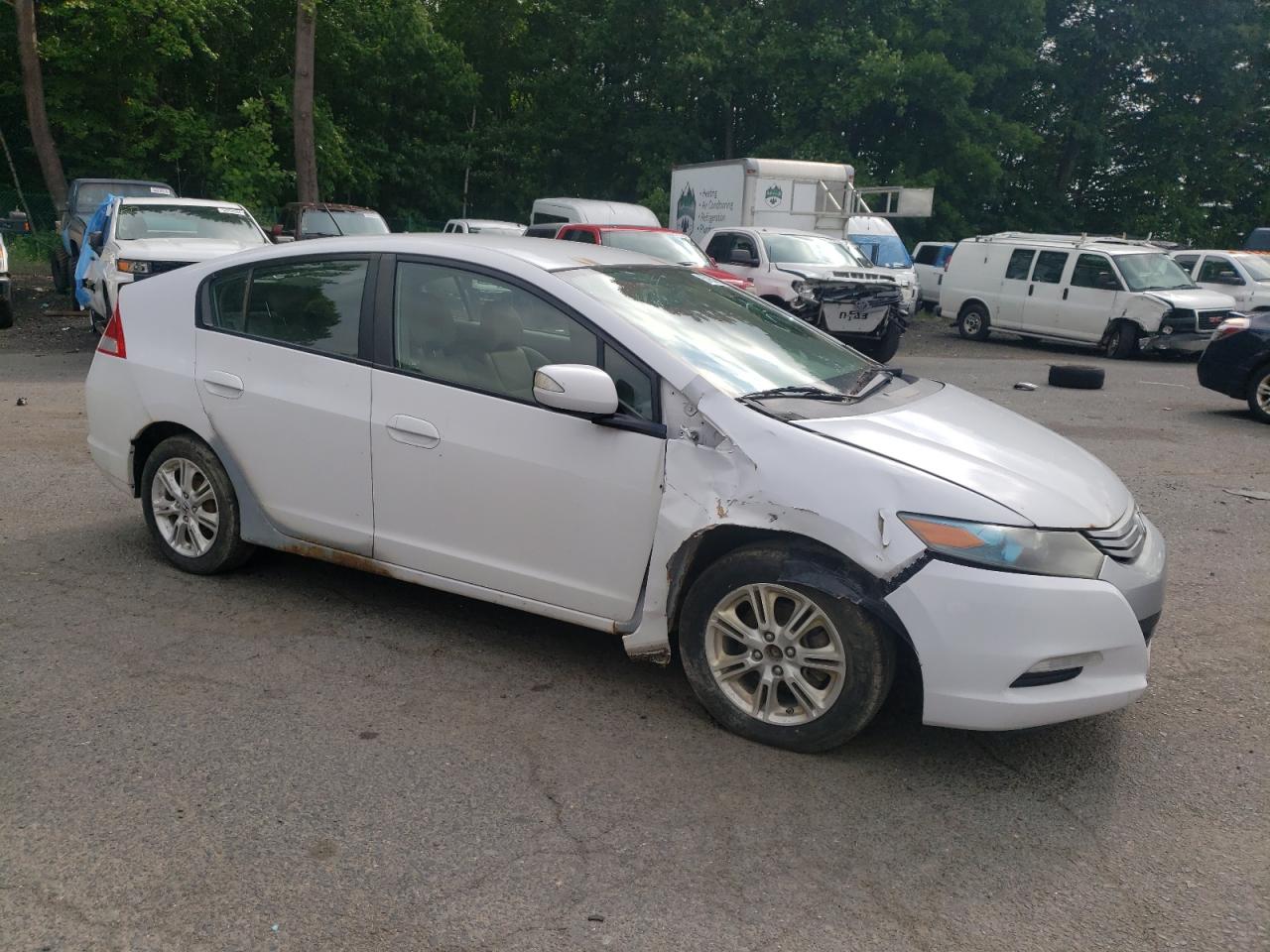 2010 Honda Insight Ex VIN: JHMZE2H70AS025068 Lot: 57964334