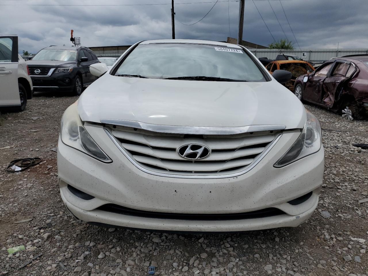 2013 Hyundai Sonata Gls VIN: 5NPEB4AC7DH677393 Lot: 58407724