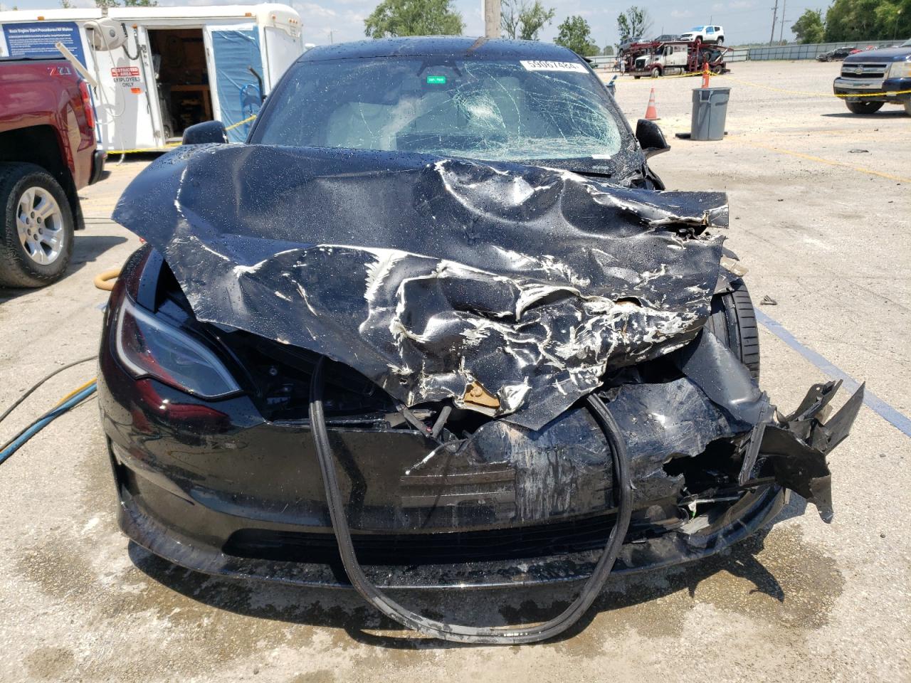 2023 Tesla Model S VIN: 5YJSA1E69PF514840 Lot: 59067484