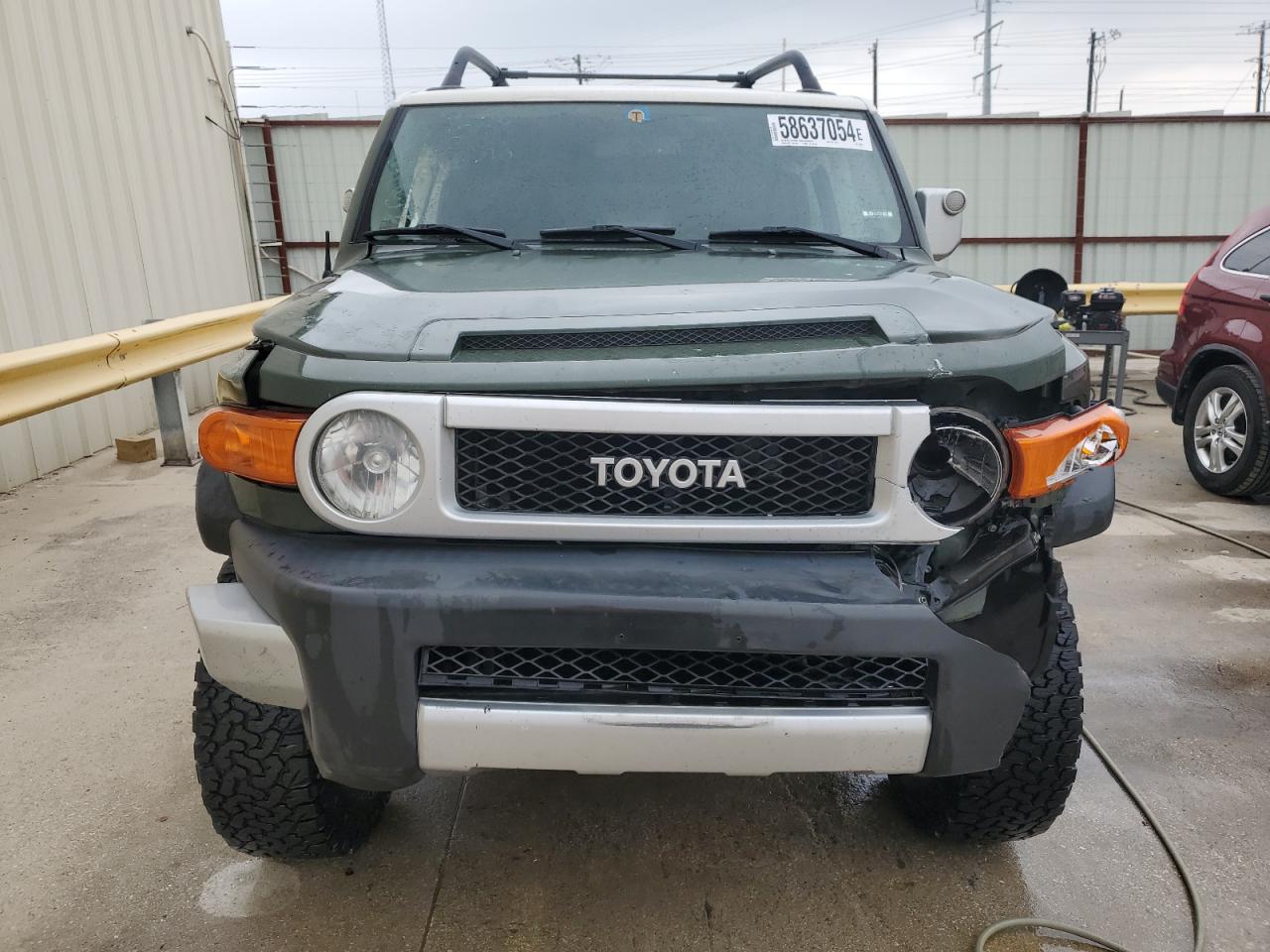 2012 Toyota Fj Cruiser VIN: JTEBU4BF9CK130563 Lot: 58637054