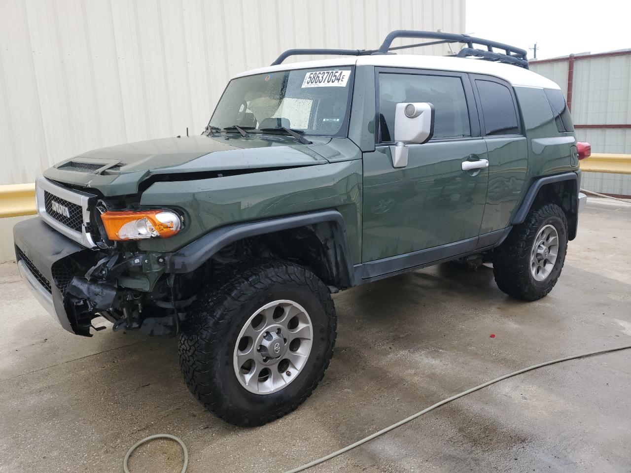 2012 Toyota Fj Cruiser VIN: JTEBU4BF9CK130563 Lot: 58637054