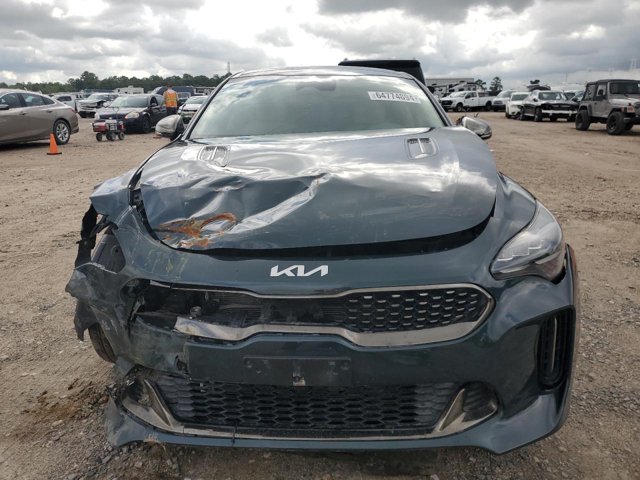 2022 Kia Stinger Gt Line VIN: KNAE35LD6N6110657 Lot: 64774894