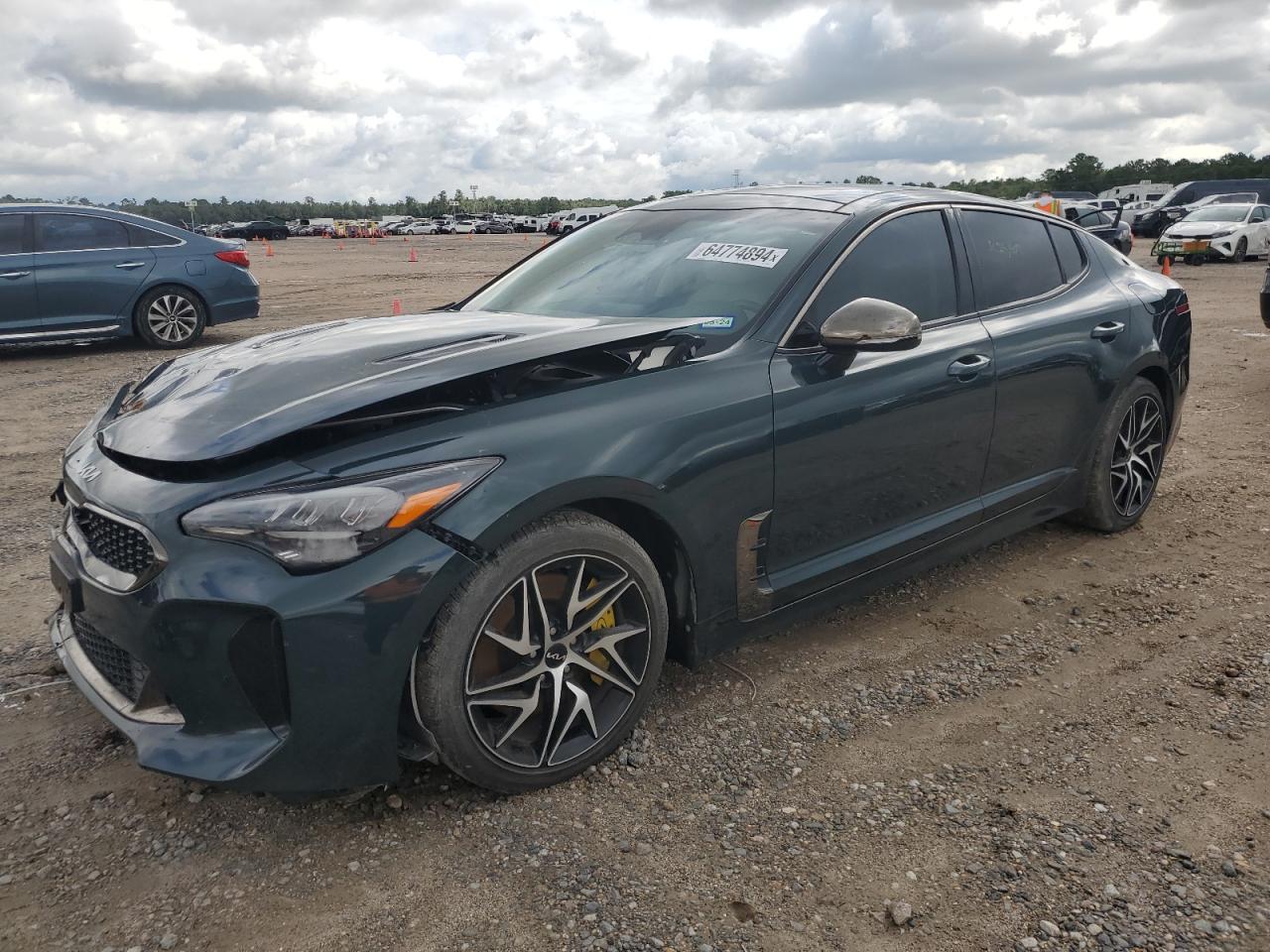 2022 Kia Stinger Gt Line VIN: KNAE35LD6N6110657 Lot: 64774894