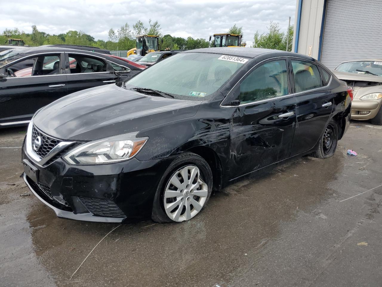 2018 Nissan Sentra S VIN: 3N1AB7AP9JY284144 Lot: 62851364