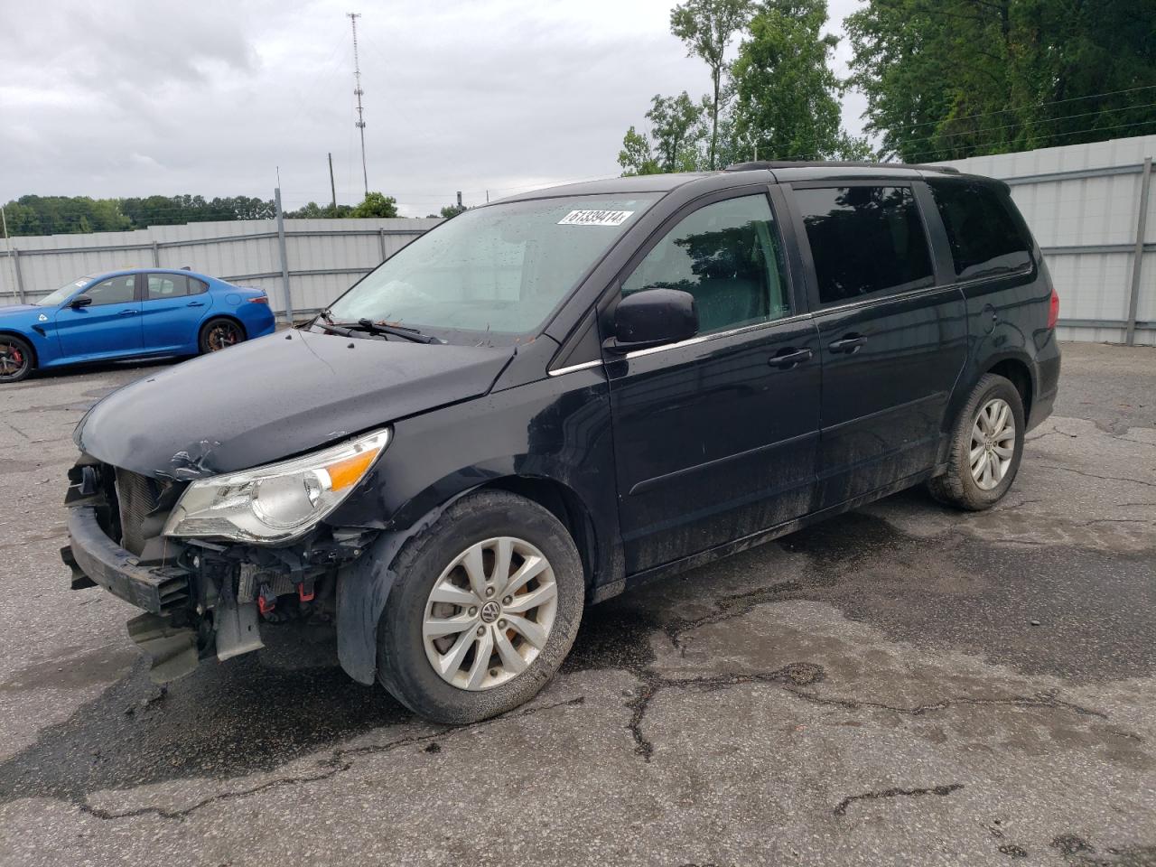 2014 Volkswagen Routan Se VIN: 2C4RVABG1ER134621 Lot: 61339414