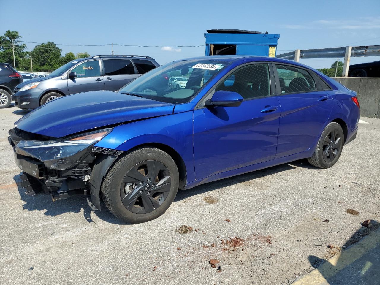 KMHLM4AGXNU351871 2022 Hyundai Elantra Sel